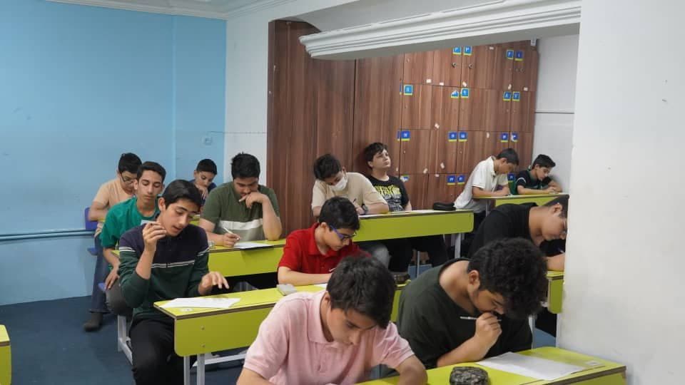 ✍️ برگزاری امتحانات پایان ترم دوم پایه‌های هفتم و هشتم