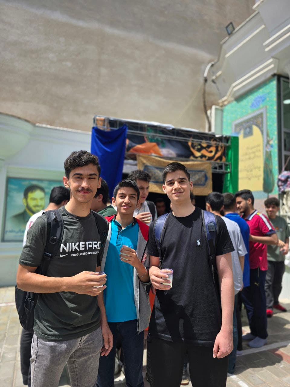 جشن ولادت حضرت رضا علیه‌السلام در دبیرستان شهریار ایران